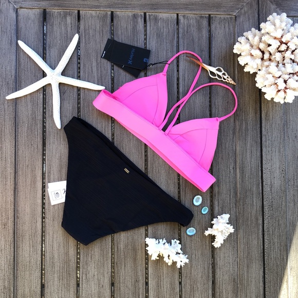 🌴🔆HURLEY- RIP CURL- BRALETTE PREMIUM BIKINI SET - Picture 11 of 12